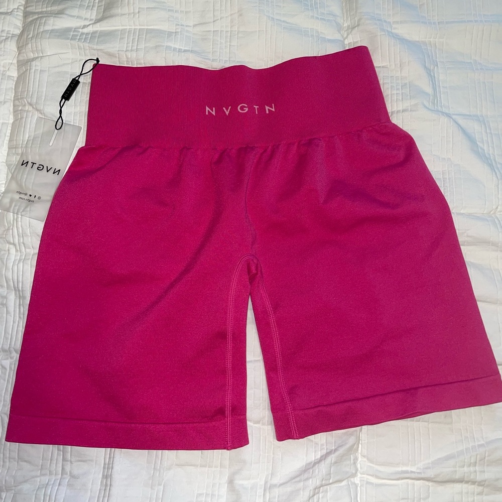 Fuschia NVGTN pro shorts
